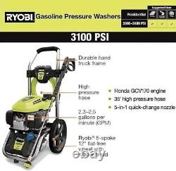 RYOBI 3100 PSI 2.3 GPM Cold Water Gas Pressure Washer (#RY803023)