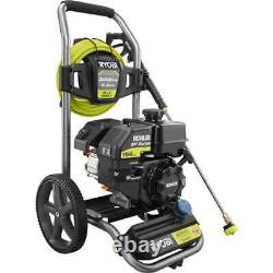 RYOBI 3200 PSI Cold Water Gas Pressure Washer 196cc Kohler Engine Wheels 2.3 GPM