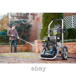 RYOBI 3200 PSI Cold Water Gas Pressure Washer 196cc Kohler Engine Wheels 2.3 GPM