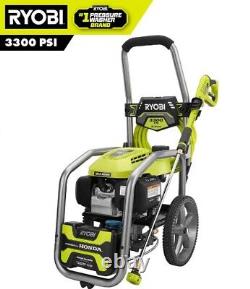 RYOBI 3300 PSI 2.5 GPM Cold Water Gas Pressure Washer with Honda GCV200 Engine