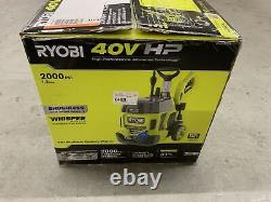 RYOBI 40V HP 2000 PSI 1.2 GPM Cold Water Pressure Washer TOOL ONLY