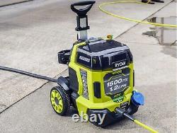 RYOBI 40V HP Brushless Whisper 1500 PSI 1.2 GPM Pressure Washer- tool only