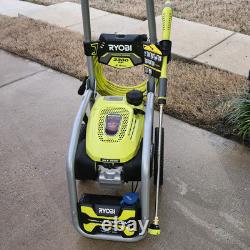 RYOBI Cold Water Gas Pressure Washer 3300psi 2.5 GPM Honda GCV200 Engine
