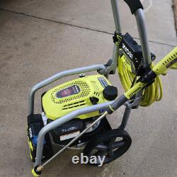 RYOBI Cold Water Gas Pressure Washer 3300psi 2.5 GPM Honda GCV200 Engine