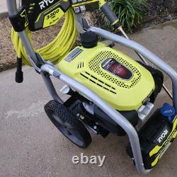 RYOBI Cold Water Gas Pressure Washer 3300psi 2.5 GPM Honda GCV200 Engine