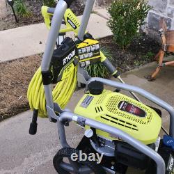 RYOBI Cold Water Gas Pressure Washer 3300psi 2.5 GPM Honda GCV200 Engine
