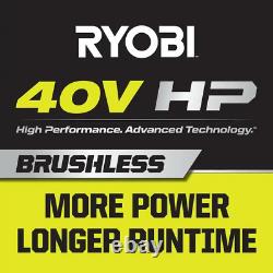 RYOBI Electric Pressure Washer 40V HP 1500 PSI Cold Water Batteries Charger