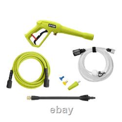 RYOBI Electric Pressure Washer 40V HP 1500 PSI Cold Water Batteries Charger