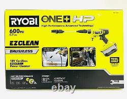 RYOBI Power Cleaner Sprayer, 18V Brushless 600 PSI Cordless, RY121850 TOOL ONLY