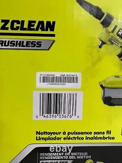 RYOBI Power Cleaner Sprayer, 18V Brushless 600 PSI Cordless, RY121850 TOOL ONLY