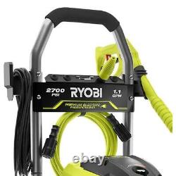 RYOBI Pressure Washer 2700 PSI 1.1 GPM Cold Water Corded Electric Axial Pump