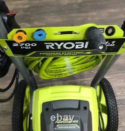 RYOBI Pressure Washer 2700 PSI 1.1 GPM Cold Water Corded Electric Axial Pump, N