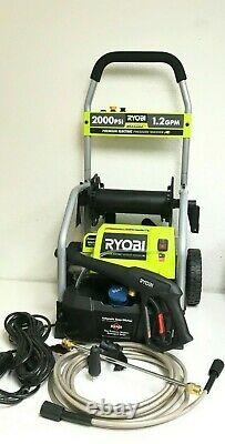 RYOBI RY141900 2000 PSI 1.2 GPM Electric Pressure Washer with 3 nozzles R951
