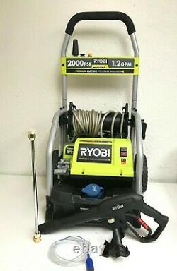 RYOBI RY141900 Electric Pressure Washer 2000 PSI 1.2 GPM GR