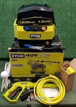 RYOBI RY40HPPW12B 40V 1200PSI 1.0 GPM Water Pressure Washer Tool Only, NEW OB