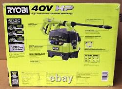 RYOBI RY40HPPW12B 40V 1200 PSI 1.0 GPM ColdWater Pressure Washer Tool Only New