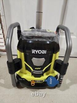 Rioby 40v Pressure Washer 1500psi and 8minute power boost, no battery and charger