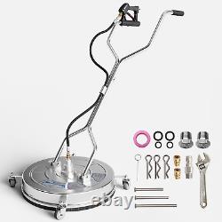 Roomark 16.5/18/20/24 Pressure Washer Surface Cleaner 4000 PSI with Wheels