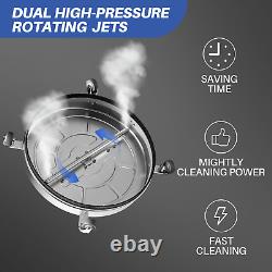 Roomark 16.5/18/20/24 Pressure Washer Surface Cleaner 4000 PSI with Wheels