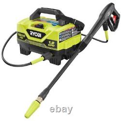 Ryobi 1800 Max PSI 1.2 GPM Cold Water Electric Pressure Washer Compact Cleaner