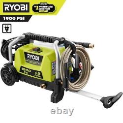 Ryobi 1.2 GPM Electric Pressure Washer 1900 psi