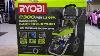 Ryobi 2300 Psi Pressure Washer Assembling And Water Broom