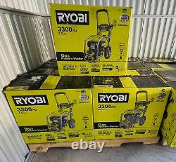 Ryobi 3300 PSI Cold Water Gas Pressure Washer with Honda GCV200 Engine