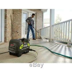 Ryobi Electric Pressure Washer Quick Connect Nozzles Cleaning 1600 PSI 1.2 GPM