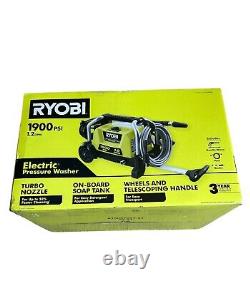Ryobi RY1419 MTVNM 1900 PSI 1.2 GPM Electric Pressure Washer