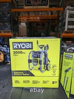 Ryobi RY142022VNM 2000 PSI Cold Water Pressure Washer