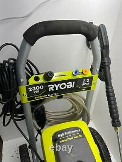 Ryobi RY142300 2300 PSI 1.2 GPM High Performance Electric Pressure Washer, VG