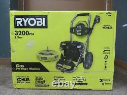 Ryobi RY803265 3,200 PSI 2.3 GPM Gas Pressure Washer and 15 in. Surface