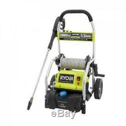 Ryobi Reconditioned Electric Pressure Washer 2000 PSI Power Sprayer Rolling Tank