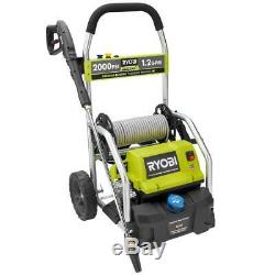 Ryobi Reconditioned Electric Pressure Washer 2000 PSI Power Sprayer Rolling Tank