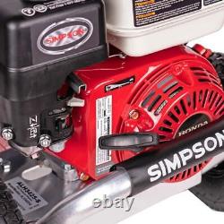 SIMPSON Gas Pressure Washer Cold Water 3600 PSI 2.5 GPM 196cc HONDA GX200 Engine