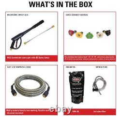 SIMPSON Gas Pressure Washer Cold Water 3600 PSI 2.5 GPM 196cc HONDA GX200 Engine