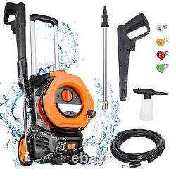 SUGIFT 1800W Electric Pressure Washer 3300PSI 2.0GPM Pressure Cleaner, Orange