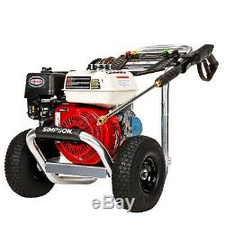 Simpson 3400 PSI @ 2.5 GPM Gas Engine Cold Water Aluminum Frame Pressure Washer