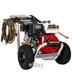 Simpson 3400 PSI @ 2.5 GPM Gas Engine Cold Water Aluminum Frame Pressure Washer