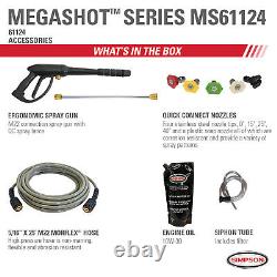 Simpson 3400 PSI Megashot Gas Pressure Washer, 61124R