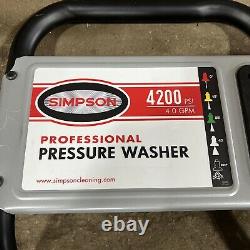 Simpson 4200 PSI Pressure Washer 4.0 GPM