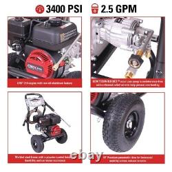 Simpson 61083 Clean Machine 3400 PSI 2.5 GPM Cold Water Gas Pressure Washer New