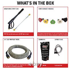 Simpson Cleaning 3300 PSI 2.4 GPM Portable Pressure Washer with Nozzles (Used)