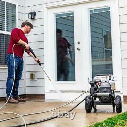 Simpson MegaShot 3,100 PSI 2.5 GPM Gas Pressure Washer Powered by Honda, 60551