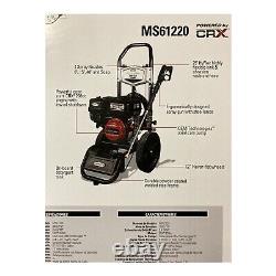 Simpson Megashot MS61220 3000 PSI 2.4 GPM Gas Powered CRX 208cc Pressure Washer