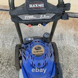 Subaru Black Mas Pressure Washer EA175V 2700 PSI 2.3 GPM Local Pickup Only