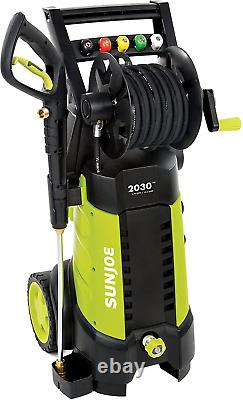 Sun Joe SPX3001 2030 PSI 1.76 GPM 14.5 AMP Electric Pressure Washer with Hose Re