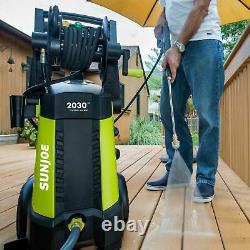 Sun Joe SPX3001 Electric Pressure Washer 2030 PSI 1.76 GPM Hose Reel