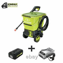 Sun Joe SPX6001C-XR Cordless Pressure Washer 1160 PSI iON 40V 5.0 Ah