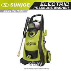 Sun Joe XTREAM Clean Electric Pressure Washer 2200 PSI Max 1.65 GPM 13-Amp